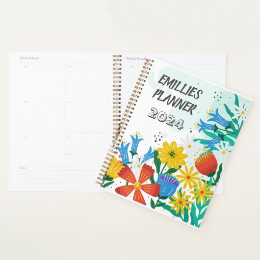 Heldere planner voor meisje (Display)
