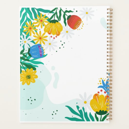 Heldere planner voor meisje (Achterkant)