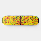 Heldere poka Dots. Persoonlijk Skateboard (Horizontaal)