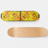 Heldere poka Dots. Persoonlijk Skateboard (Horizontaal)