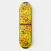 Heldere poka Dots. Persoonlijk Skateboard (Voorkant)