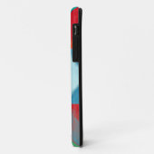 Heldere Pop met cirkels en vierkantjes Case-Mate iPhone Case (Achterkant/links)