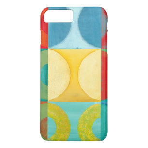 Heldere Pop met cirkels en vierkantjes Case-Mate iPhone Case