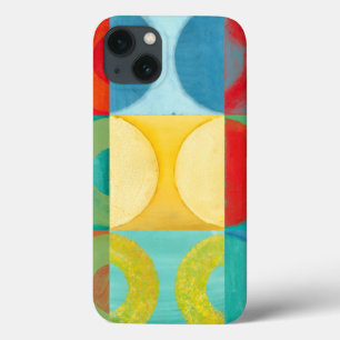 Heldere Pop met cirkels en vierkantjes Case-Mate iPhone Case