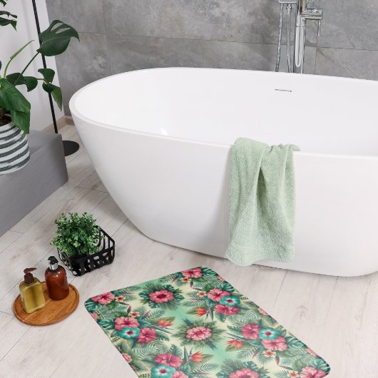 Heldere problemen badmat