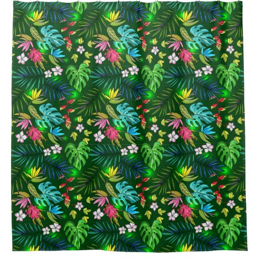 Heldere problemen douchegordijn (Voorkant)