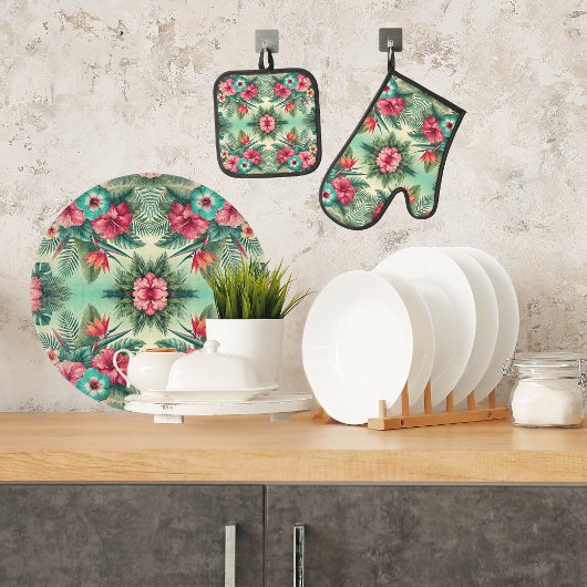 Heldere problemen ovenwant & pannenlap set