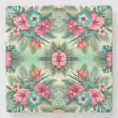 Heldere problemen stenen onderzetter (Voorkant)