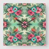 Heldere problemen vierkante klok (Voorkant)