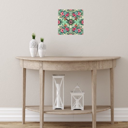 Heldere problemen vierkante klok