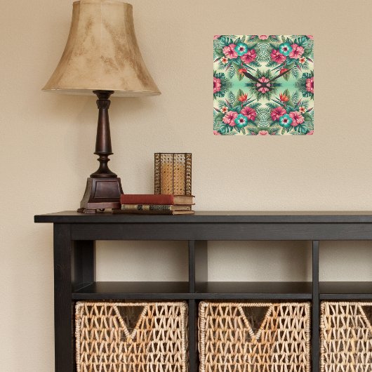 Heldere problemen vierkante klok