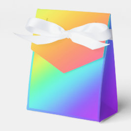 Heldere Regenboog Gradiënt Favorietendoos Bedankdoosjes