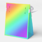 Heldere Regenboog Gradiënt Favorietendoos Bedankdoosjes (Achterkant)