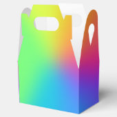 Heldere Regenboog Gradiënt Favorietendoos Bedankdoosjes (Geopend)