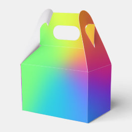 Heldere Regenboog Gradiënt Favorietendoos Bedankdoosjes