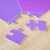 Heldere regenboog uitdagende puzzel (Zijkant)