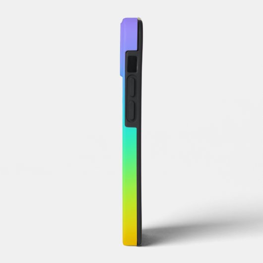 Heldere regenbooggradiënt Case-Mate iPhone case (Achterkant / Links)