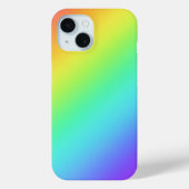 Heldere regenbooggradiënt Case-Mate iPhone case (Achterkant)
