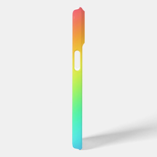 Heldere regenbooggradiënt Case-Mate iPhone case (Achterkant / Rechts)