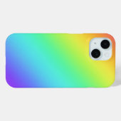 Heldere regenbooggradiënt Case-Mate iPhone case (Achterkant (horizontaal))