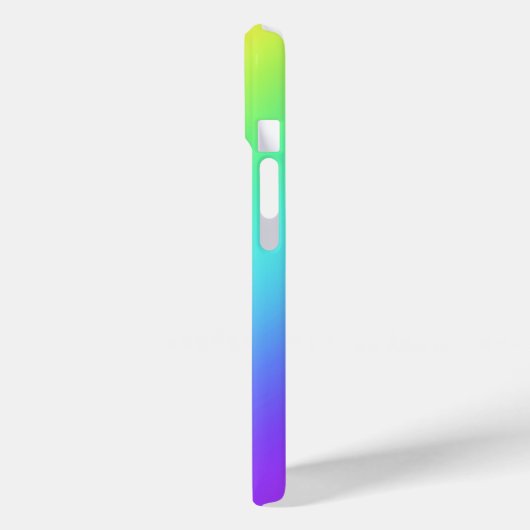 Heldere regenbooggradiënt Case-Mate iPhone case (Achterkant / Links)
