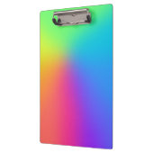 Heldere regenbooggradiënt klembord (Links)