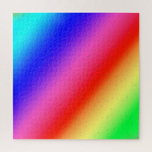 Heldere regenboogkleuren Jigzaag Puzzle Legpuzzel (Verticaal)