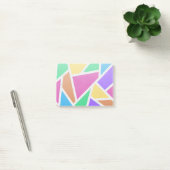 Heldere regenboogkleuren mozaïek post-it® notes (Kantoor)