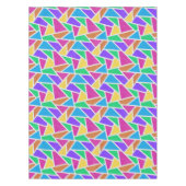 Heldere regenboogkleuren mozaïek tafelkleed (Voorkant)