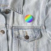 Heldere regenboogpin-on Button (In situ)