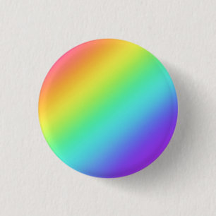 Heldere regenboogpop-on Button