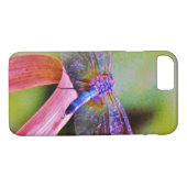 Heldere regenboogroze dragonvlieg Case-Mate iPhone case (Achterkant (Horizontaal))
