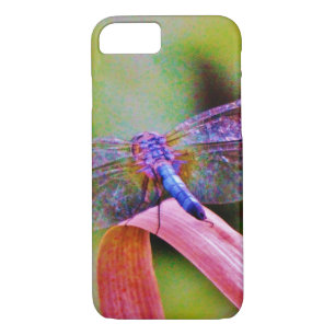 Heldere regenboogroze dragonvlieg Case-Mate iPhone case