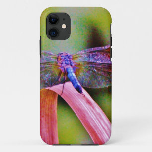 Heldere regenboogroze dragonvlieg Case-Mate iPhone case
