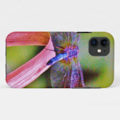 Heldere regenboogroze dragonvlieg Case-Mate iPhone case (Achterkant (horizontaal))
