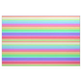 Heldere regenboogstrips stof (Yard (91,4 cm))