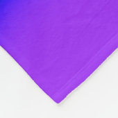 Heldere regenboogvlekken fleece deken (Hoek)