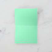 Heldere Retro blik-Bloemen ontwerp-Notecards Kaart (Binnen)