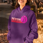 Heldere retro zonsondergang 'Living My Best Life a T-shirt