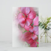 heldere rode folders briefpapier (Staand voorkant)