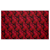 heldere rode rozen, stof (Fat Quarter)