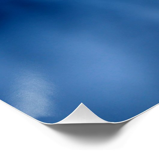 Heldere rode tulp op donkerblauwe achtergrond perfect poster (Hoek)