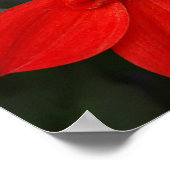 Heldere rode ventilator poster (Hoek)