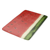 Heldere Rode Waterverf Watermeloen Badmat (Gekanteld)