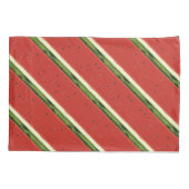 Heldere Rode Waterverf Watermeloen Kussensloop (Achterkant)