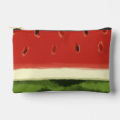 Heldere Rode Waterverf Watermeloen Print Cut Naaiz Etui (Voorkant)