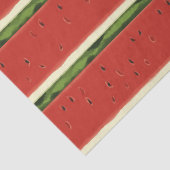 Heldere rode Waterverf Watermeloen Tissue Paper Tissuepapier (Detail)