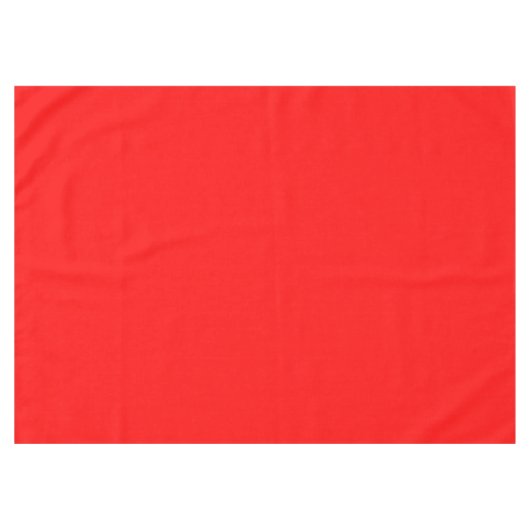 Heldere, roodvaste kleur tafelkleed (Voorkant (Horizontaal))