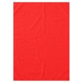 Heldere, roodvaste kleur tafelkleed (Voorkant)