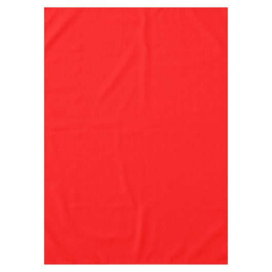 Heldere, roodvaste kleur tafelkleed (Voorkant)